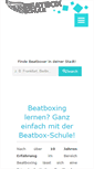 Mobile Screenshot of beatbox-schule.de